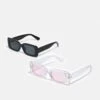 Only & Sons ONSSUNGLASS UNISEX 2 PACK - Sonnenbrille - Black/black /pink/transparent