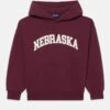 OSJGRAHAM HOODIE - Sweatshirt - Mauve Wine/white