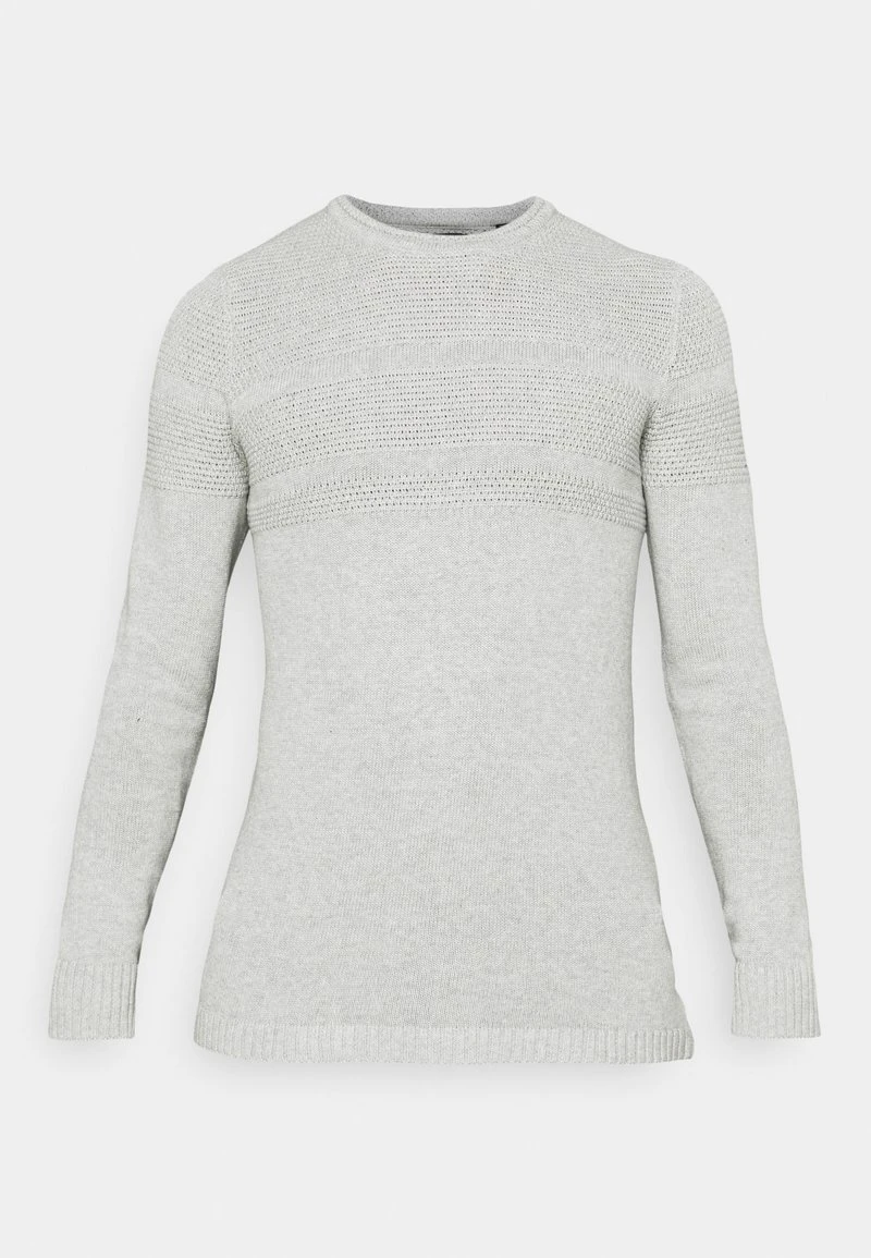 Only & Sons ONSBACE CREW - Strickpullover - Light Grey Melange 5 Only & Sons ONSBACE CREW - Strickpullover - Light Grey Melange – Bild 5