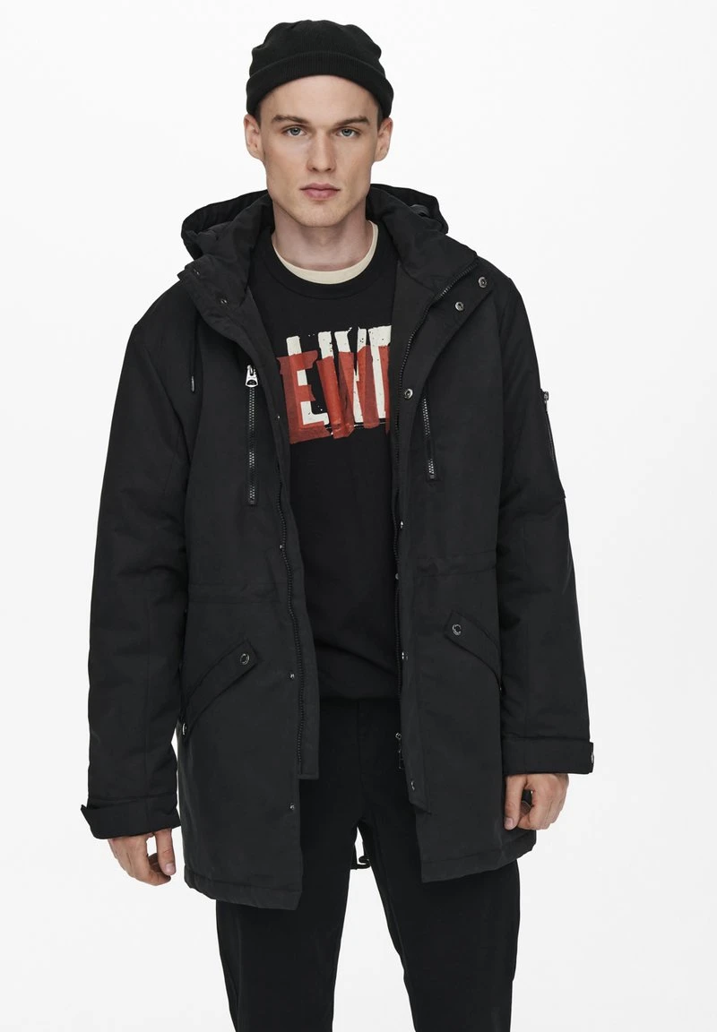 Only & Sons ONSKLAUS WINTER - Parka - Black 1 Only & Sons ONSKLAUS WINTER - Parka - Black