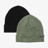 Only & Sons 2 PACK - Mütze - Schwarz Grün