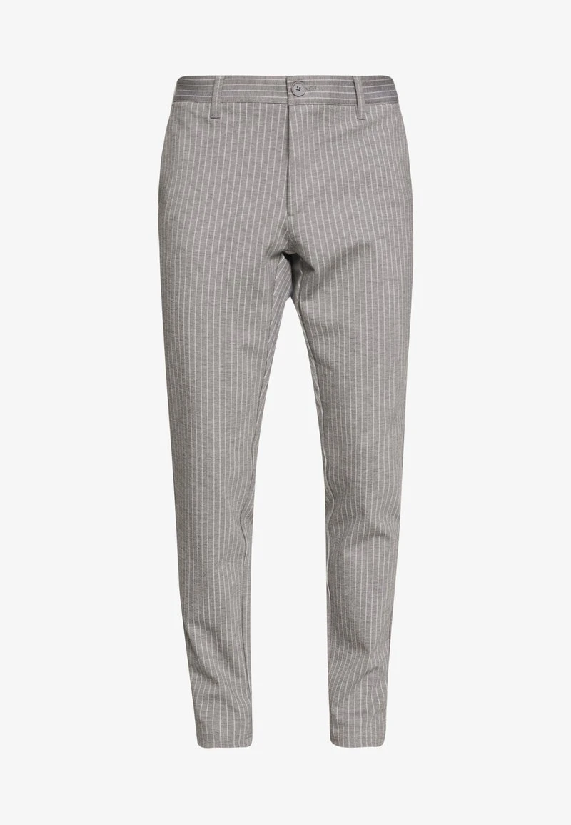 Only & Sons ONSMARK PANT STRIPE - Stoffhose - Light Grey Melange 4 Only & Sons ONSMARK PANT STRIPE - Stoffhose - Light Grey Melange – Bild 4