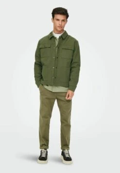 Only & Sons ONSMARVIN JACKET - Leichte Jacke - Olive Night -Only and Sons Verkäufe e627f0b97cbd40969b05568c2f5fc11c