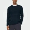 Only & Sons Strickpullover - Dark Navy