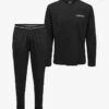 Only & Sons 2-TEILIGER LANGARM LOUNGEWEAR - Pyjama - Schwarz