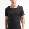 Only & Sons ONSMATT LONGY TEE - T-Shirt Basic - Black