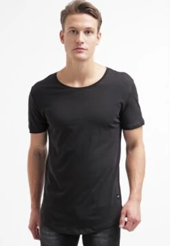 Only & Sons ONSMATT LONGY TEE - T-Shirt Basic - Black