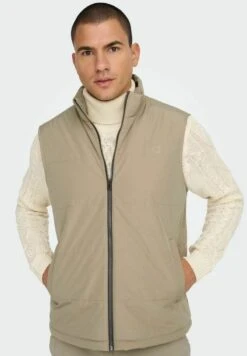 Only & Sons ONSMELVIN LIFE LIGHT - Weste - Chinchilla -Only and Sons Verkäufe ebd5b443947b4364b5bd9e7f5f79c385