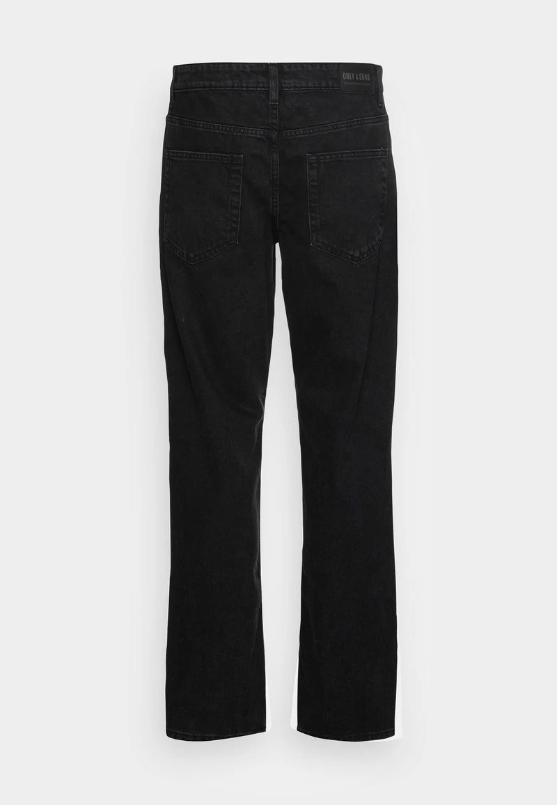 Only & Sons ONSEDGE LOOSE BLACK - Flared Jeans - Black Denim 2 Only & Sons ONSEDGE LOOSE BLACK - Flared Jeans - Black Denim – Bild 2