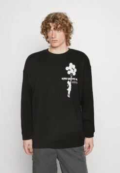 Only & Sons ONSBANKSY CREW NECK UNISEX - Sweatshirt - Black