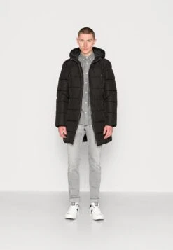 Only & Sons ONSMELVIN LIFEQUILTED COAT - Wintermantel - Black -Only and Sons Verkäufe f4a894dc146549d695f23dc9dc98c806