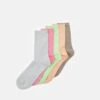 Only & Sons ONSFINCH SOLID SOCK 5 PACK - Socken - Silver-coloured
