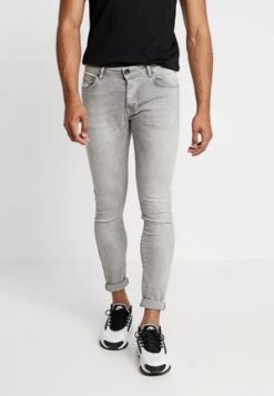 Only & Sons SKINNY FIT JEANS ONSWARP - Jeans Skinny Fit - Grey Denim -Only and Sons Verkäufe f5ccc3f85e004c51a16373b1a359600d