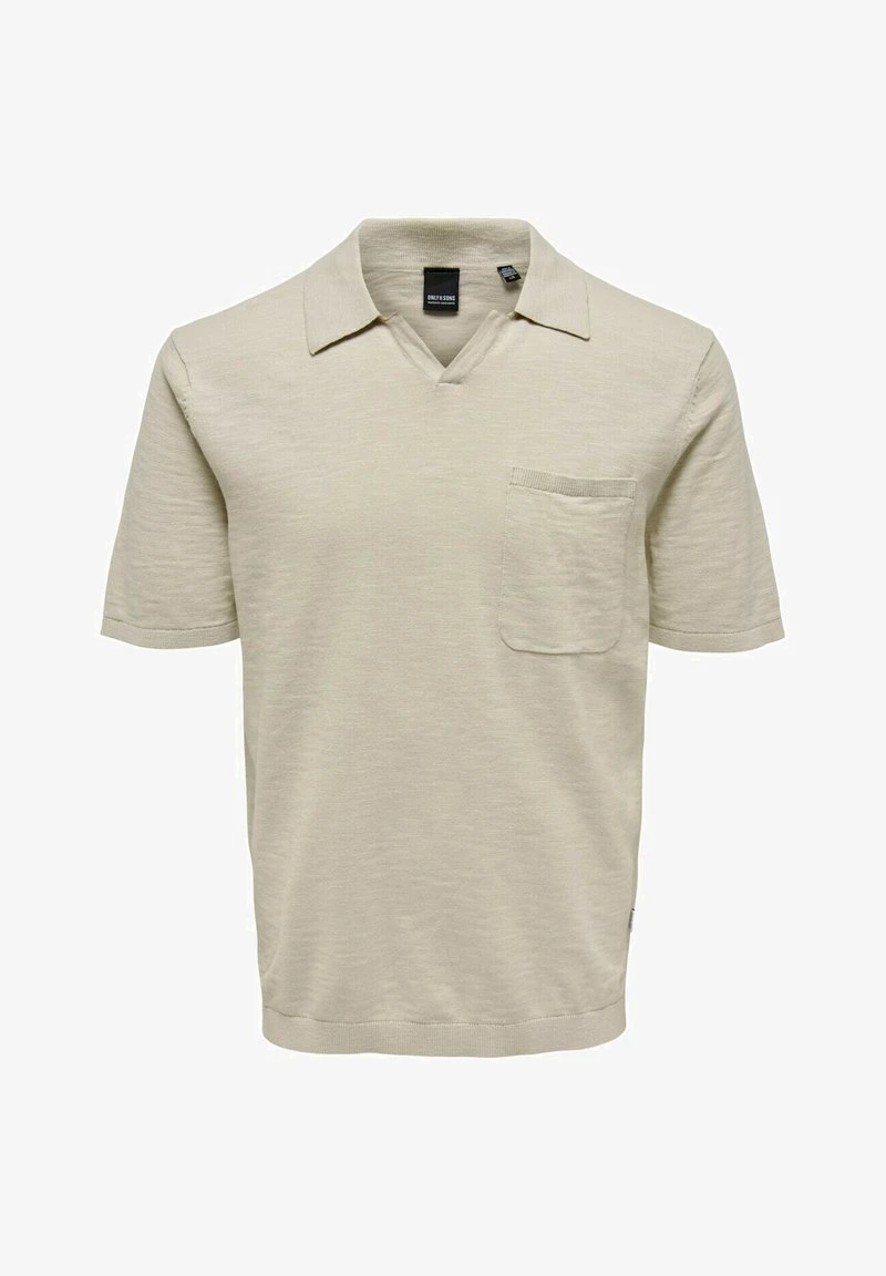 Only & Sons KURZARM ONSACE - Poloshirt - Beige 5 Only & Sons KURZARM ONSACE - Poloshirt - Beige – Bild 5