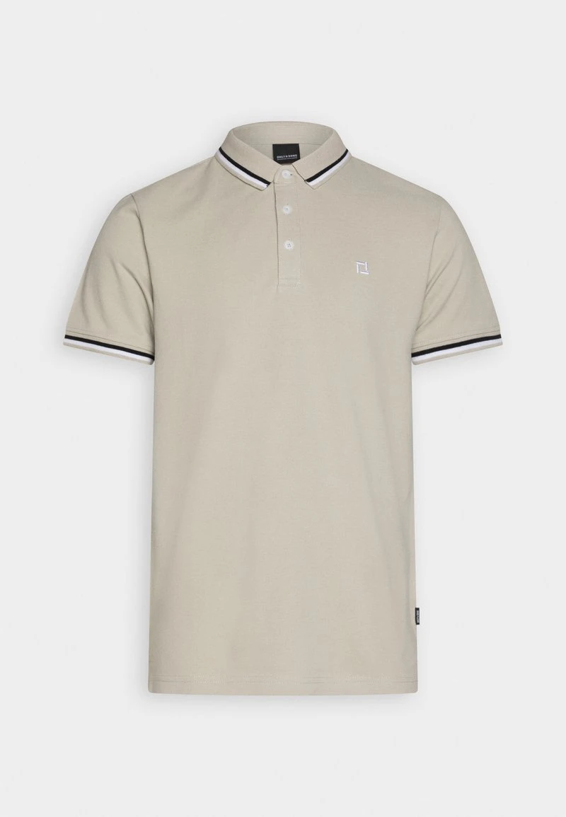 Only & Sons ONSFLETCHER - Poloshirt - Silver Lining 4 Only & Sons ONSFLETCHER - Poloshirt - Silver Lining – Bild 4