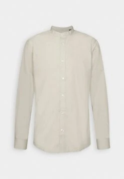 Only & Sons ONSSANE MAO SOLID - Hemd - Silver Lining -Only and Sons Verkäufe fc21506ea2be416f9123416bf0cddbb5