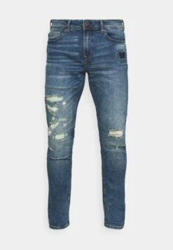 Only & Sons ONSLOOM LIFE SLIM BLUEDAMAGE - Jeans Slim Fit - Blue Denim -Only and Sons Verkäufe ff0c69513ba04803b3781b47d9d2047c